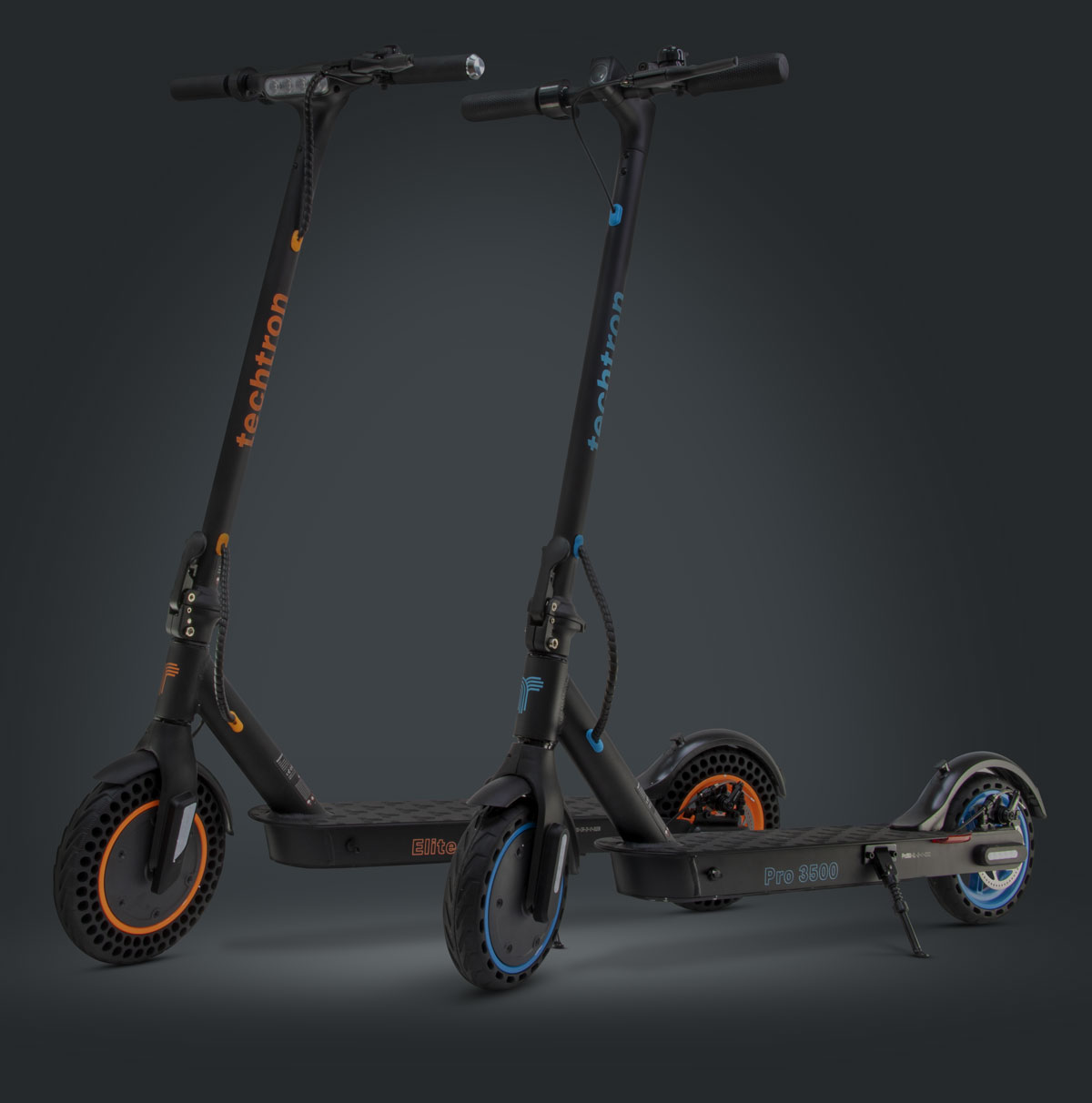 techtron Elite and Pro electric scooters
